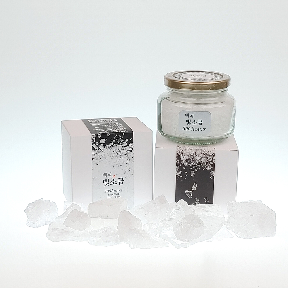 500시간 분말/알갱이 소금 250g