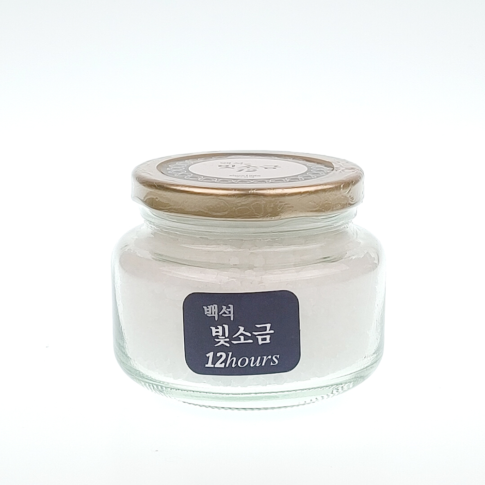 12시간 분말/알갱이 소금 250g