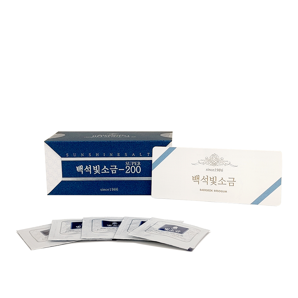 슈퍼 200시간 백석 빛소금 1g 60포