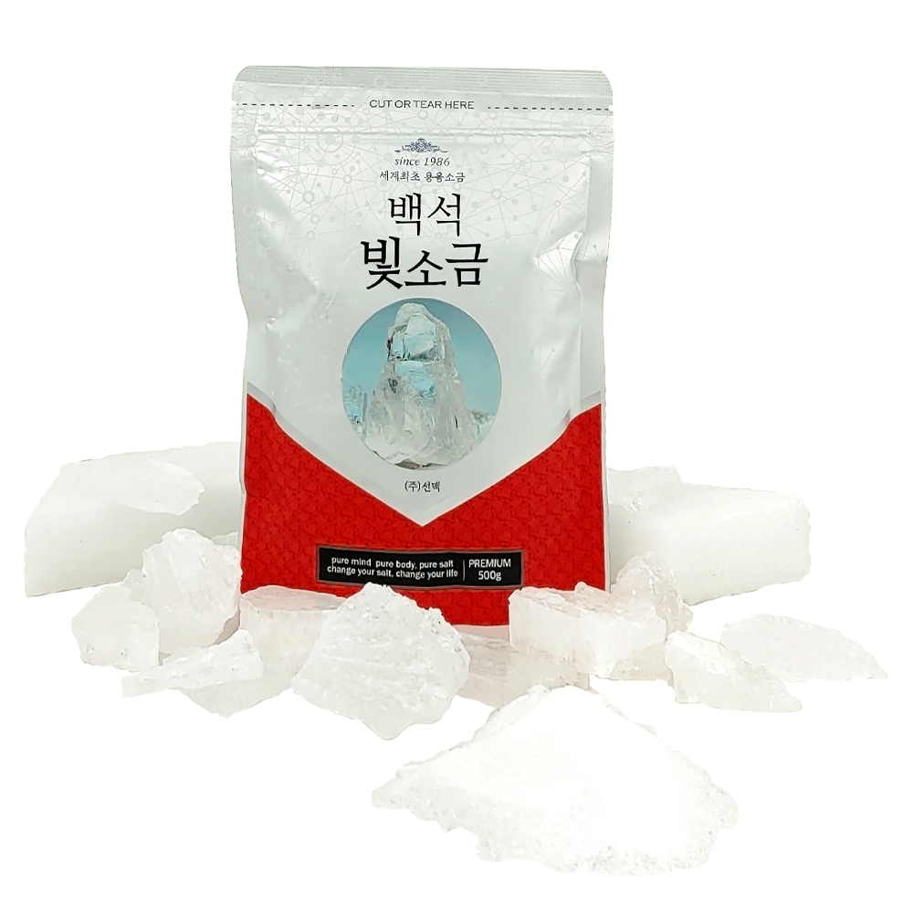 건강한 반찬용 빛소금 500g